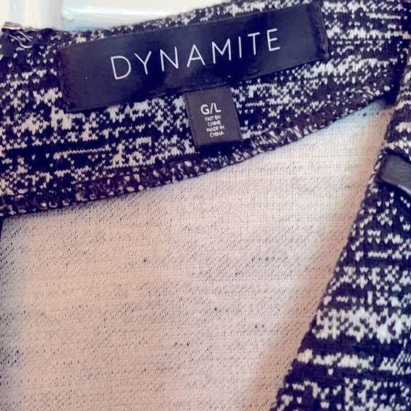 🧁Dynamite gray/black professional dress - Picture 3 of 5